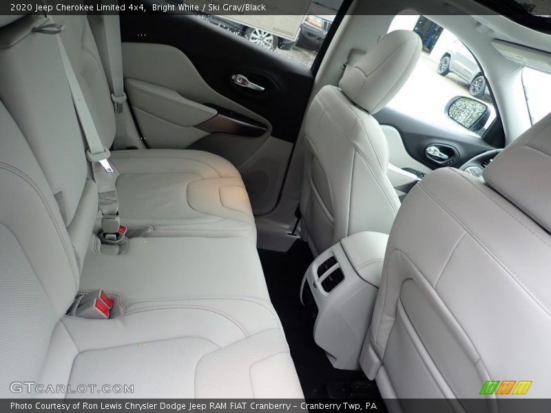 Bright White / Ski Gray/Black 2020 Jeep Cherokee Limited 4x4