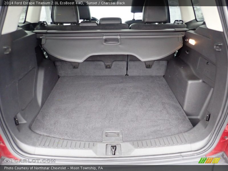 Sunset / Charcoal Black 2014 Ford Escape Titanium 2.0L EcoBoost 4WD