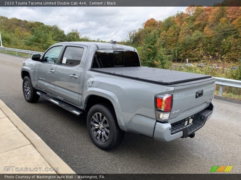 Cement / Black 2020 Toyota Tacoma Limited Double Cab 4x4