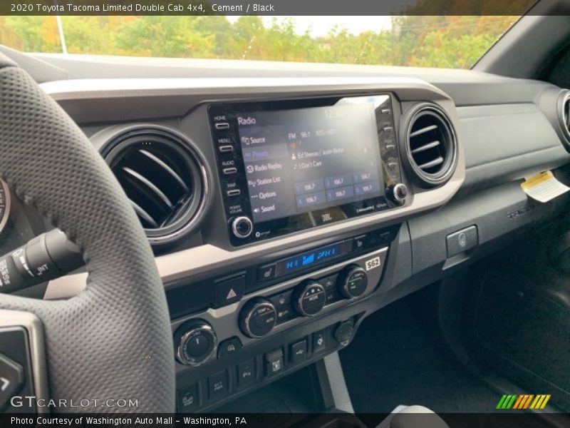 Controls of 2020 Tacoma Limited Double Cab 4x4