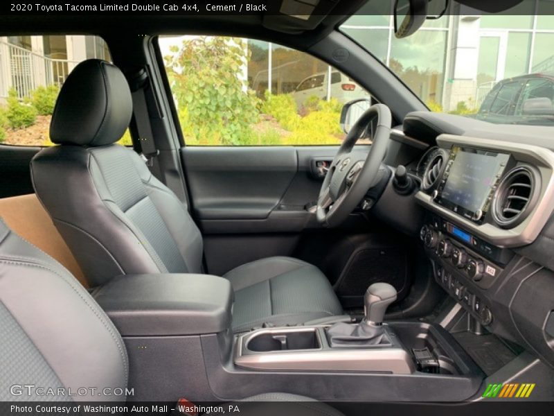 Front Seat of 2020 Tacoma Limited Double Cab 4x4