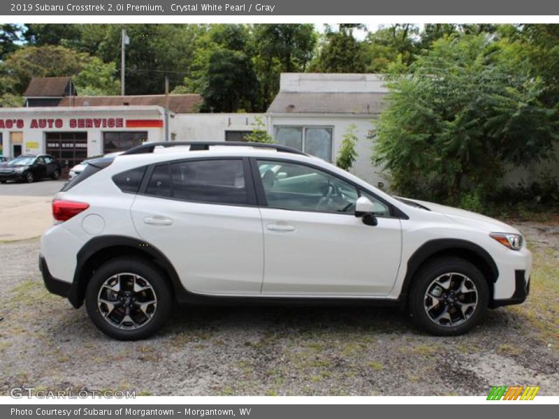 Crystal White Pearl / Gray 2019 Subaru Crosstrek 2.0i Premium