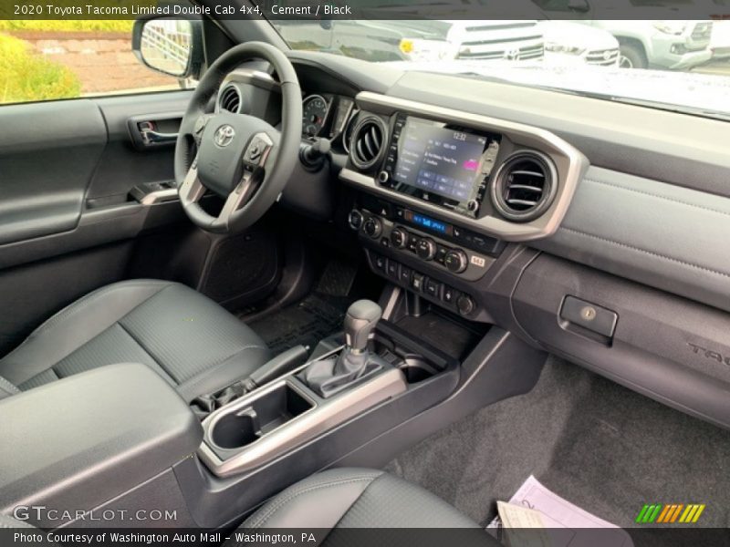 Dashboard of 2020 Tacoma Limited Double Cab 4x4