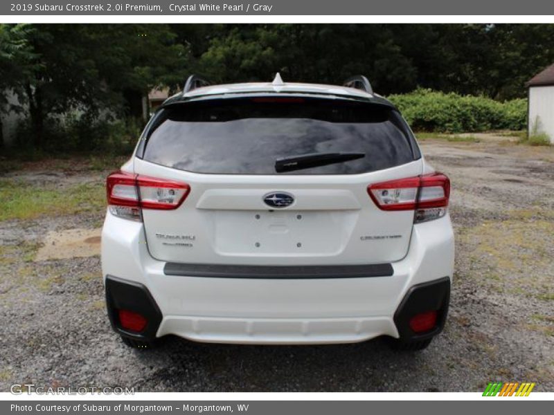 Crystal White Pearl / Gray 2019 Subaru Crosstrek 2.0i Premium