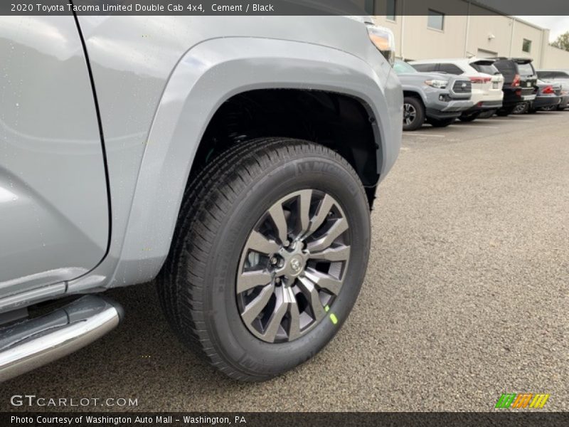 Cement / Black 2020 Toyota Tacoma Limited Double Cab 4x4