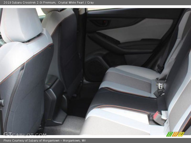 Crystal White Pearl / Gray 2019 Subaru Crosstrek 2.0i Premium