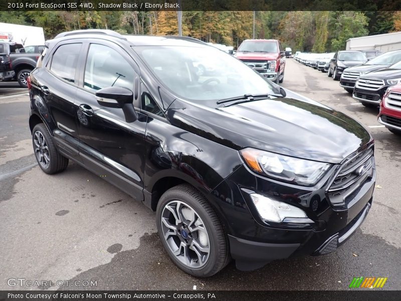 Front 3/4 View of 2019 EcoSport SES 4WD
