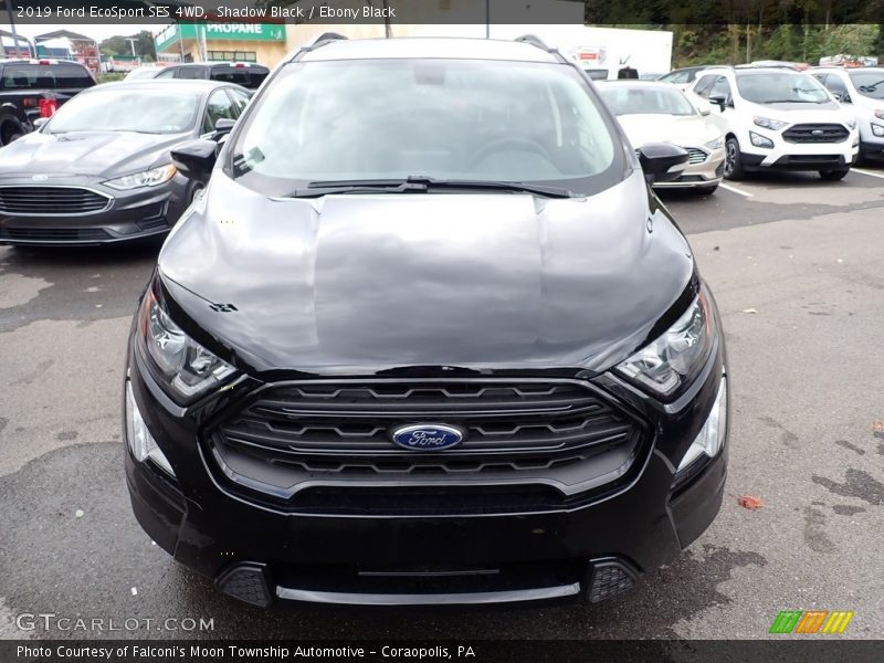 Shadow Black / Ebony Black 2019 Ford EcoSport SES 4WD