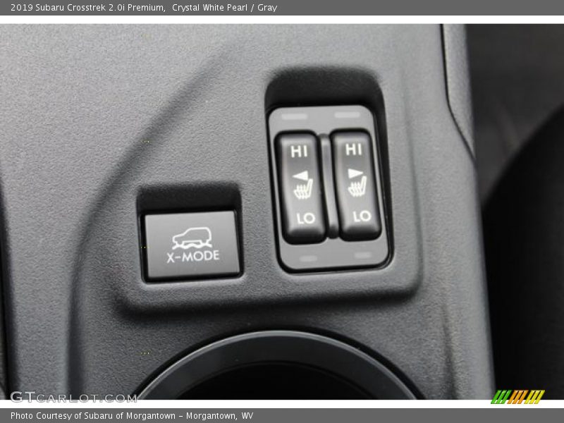 Crystal White Pearl / Gray 2019 Subaru Crosstrek 2.0i Premium