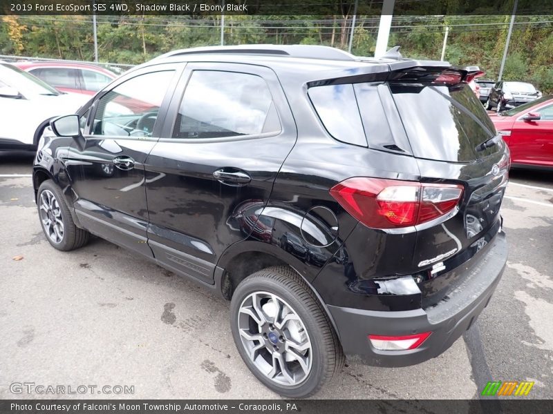 Shadow Black / Ebony Black 2019 Ford EcoSport SES 4WD