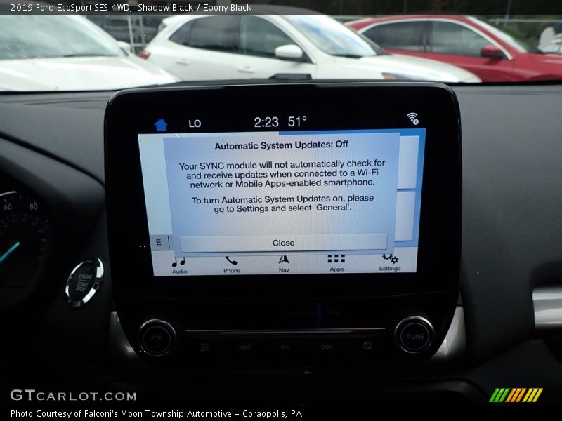 Shadow Black / Ebony Black 2019 Ford EcoSport SES 4WD