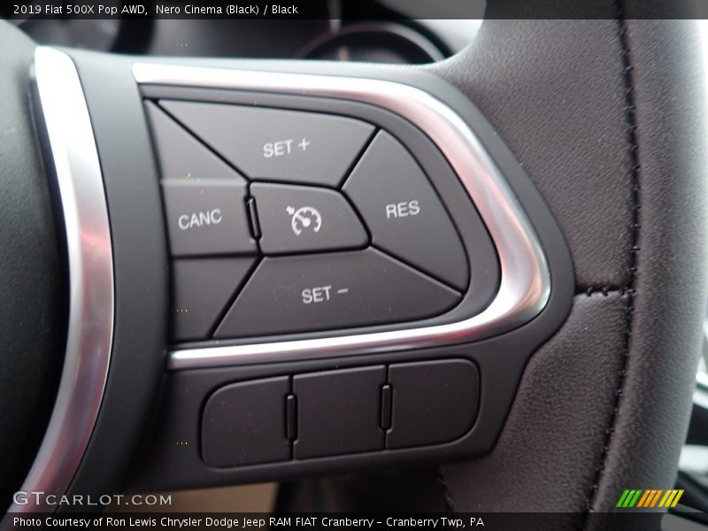  2019 500X Pop AWD Steering Wheel