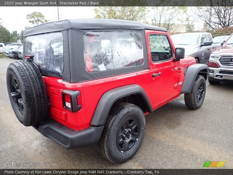 Firecracker Red / Black 2020 Jeep Wrangler Sport 4x4