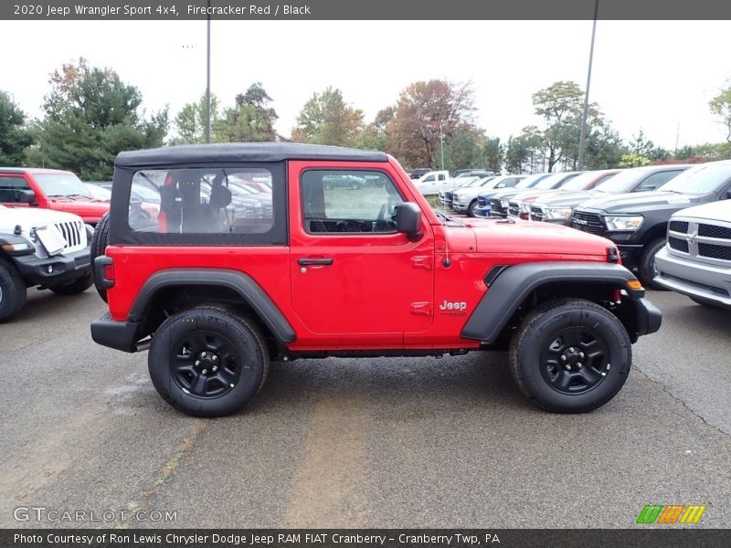 Firecracker Red / Black 2020 Jeep Wrangler Sport 4x4
