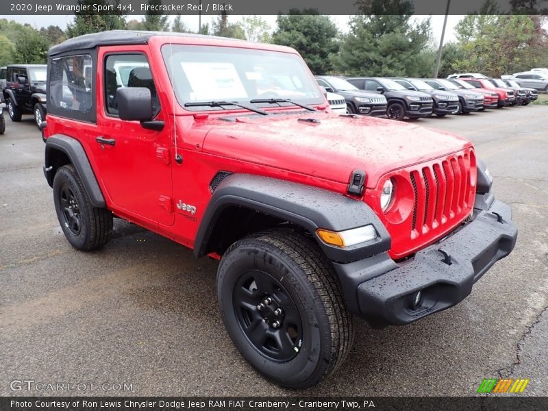 Front 3/4 View of 2020 Wrangler Sport 4x4