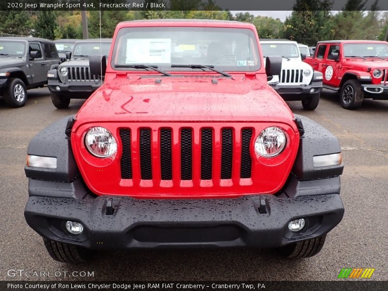 Firecracker Red / Black 2020 Jeep Wrangler Sport 4x4