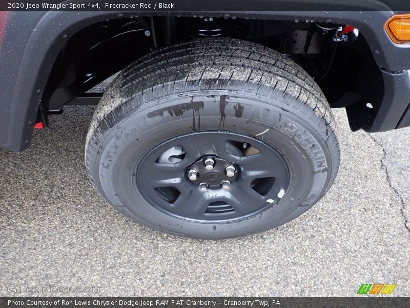 Firecracker Red / Black 2020 Jeep Wrangler Sport 4x4