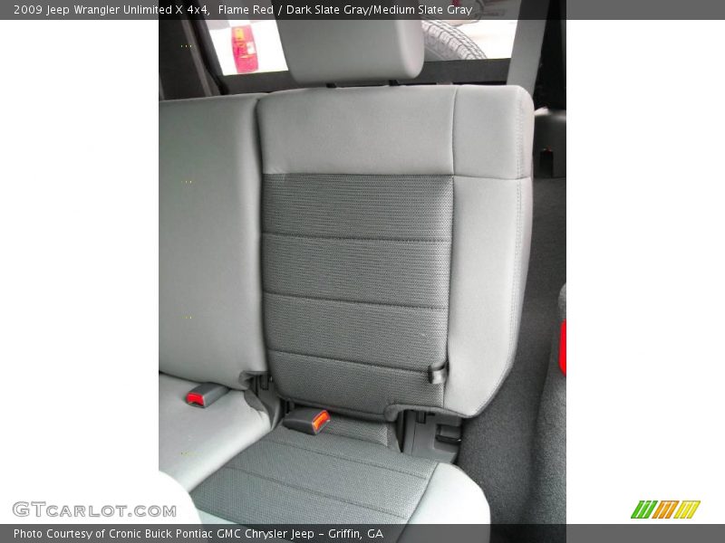 Flame Red / Dark Slate Gray/Medium Slate Gray 2009 Jeep Wrangler Unlimited X 4x4