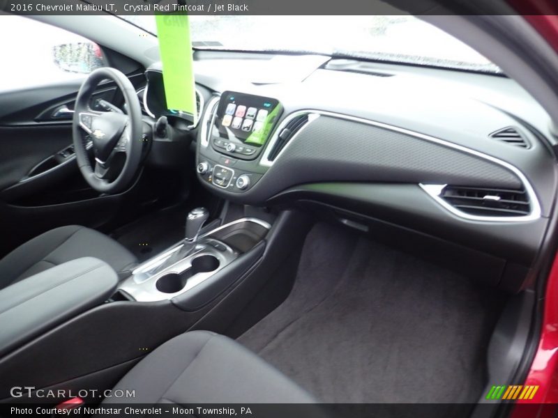 Crystal Red Tintcoat / Jet Black 2016 Chevrolet Malibu LT