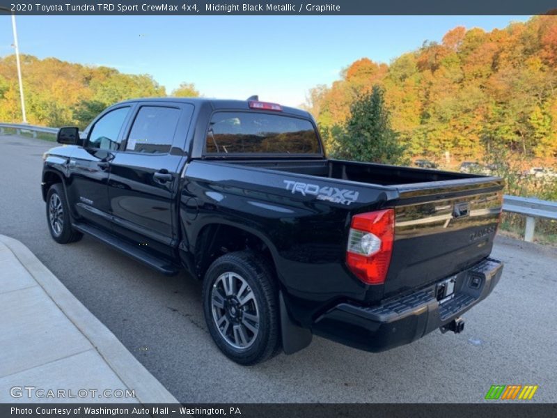 Midnight Black Metallic / Graphite 2020 Toyota Tundra TRD Sport CrewMax 4x4