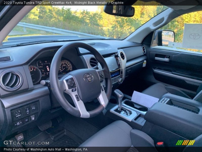  2020 Tundra TRD Sport CrewMax 4x4 Graphite Interior