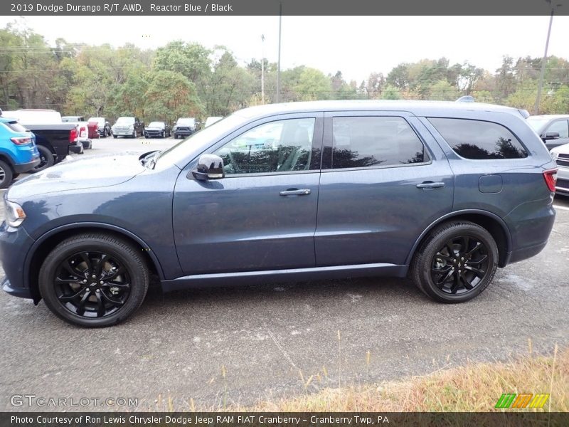 Reactor Blue / Black 2019 Dodge Durango R/T AWD
