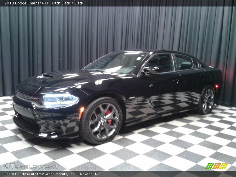 Pitch Black / Black 2018 Dodge Charger R/T