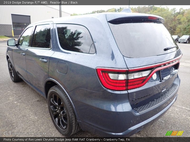 Reactor Blue / Black 2019 Dodge Durango R/T AWD