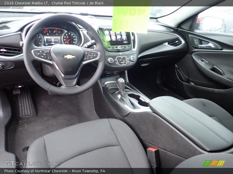 Crystal Red Tintcoat / Jet Black 2016 Chevrolet Malibu LT