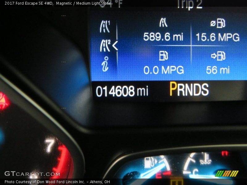 Magnetic / Medium Light Stone 2017 Ford Escape SE 4WD