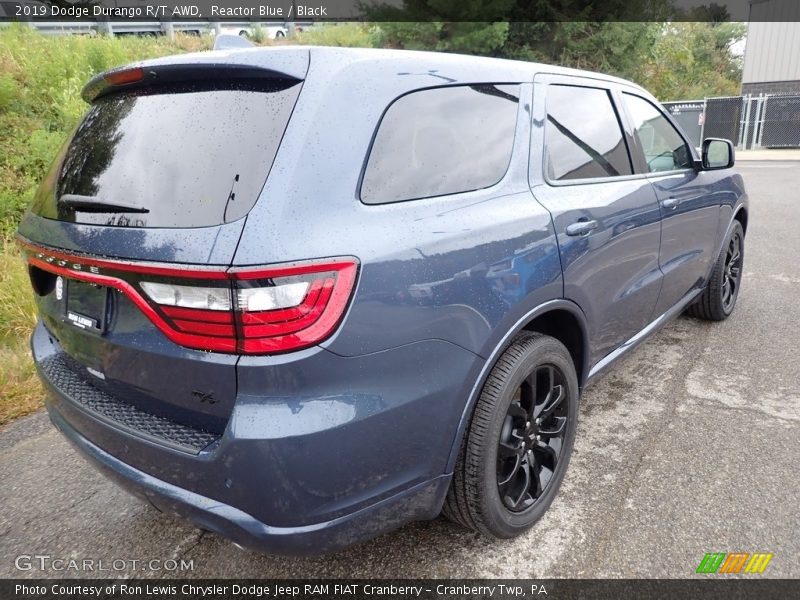 Reactor Blue / Black 2019 Dodge Durango R/T AWD