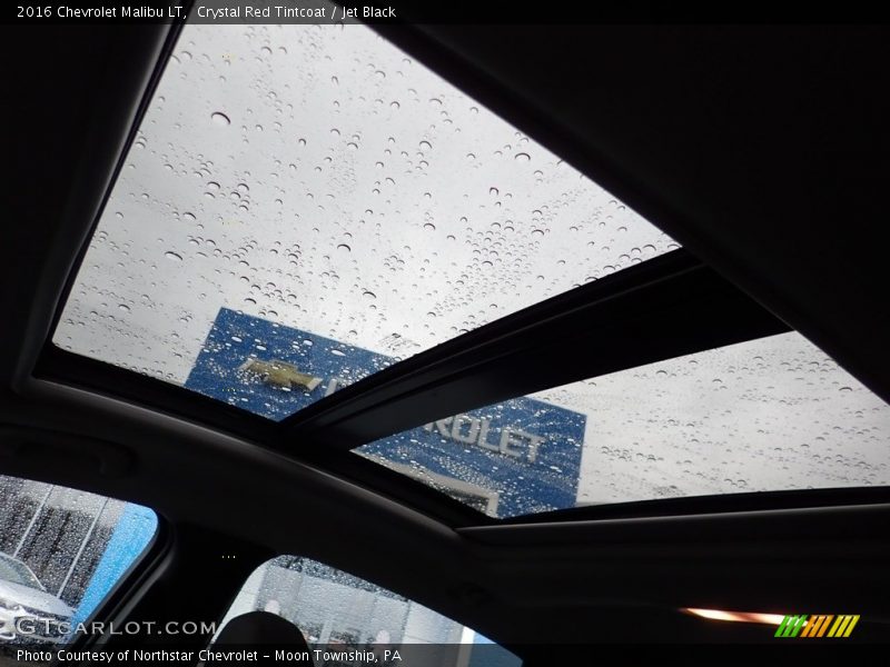 Crystal Red Tintcoat / Jet Black 2016 Chevrolet Malibu LT