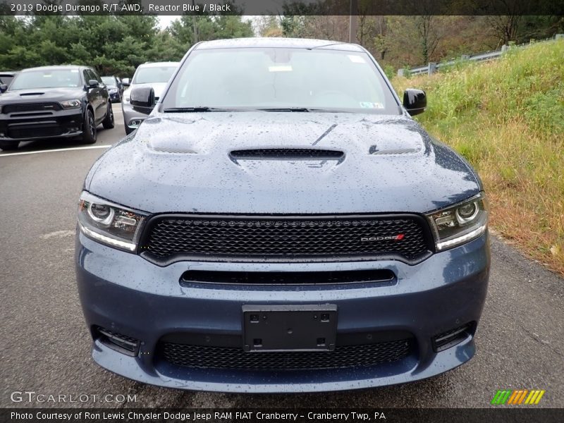 Reactor Blue / Black 2019 Dodge Durango R/T AWD