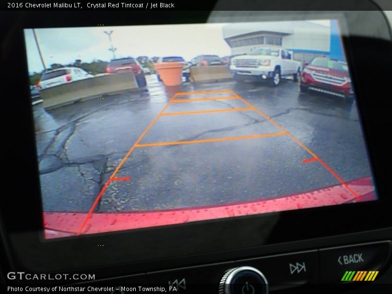 Crystal Red Tintcoat / Jet Black 2016 Chevrolet Malibu LT