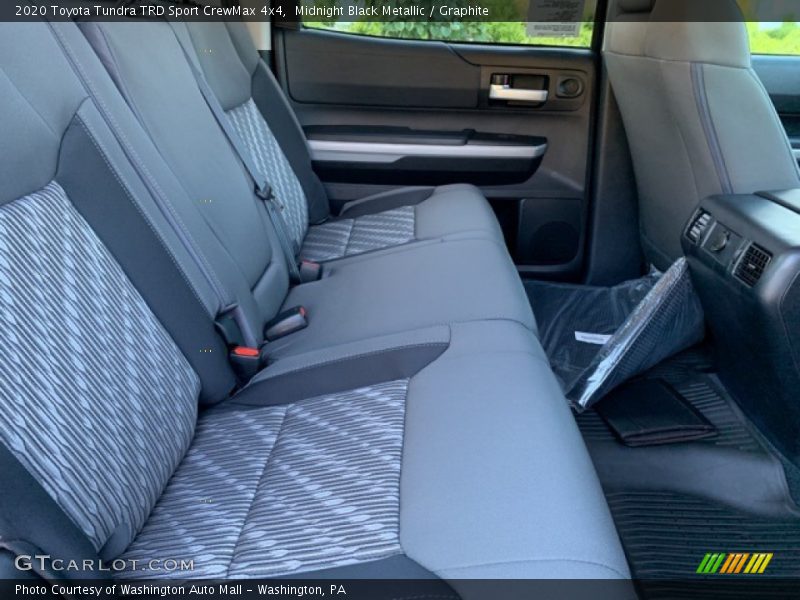 Rear Seat of 2020 Tundra TRD Sport CrewMax 4x4