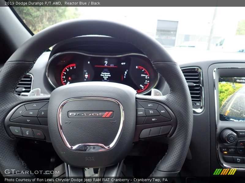 Reactor Blue / Black 2019 Dodge Durango R/T AWD