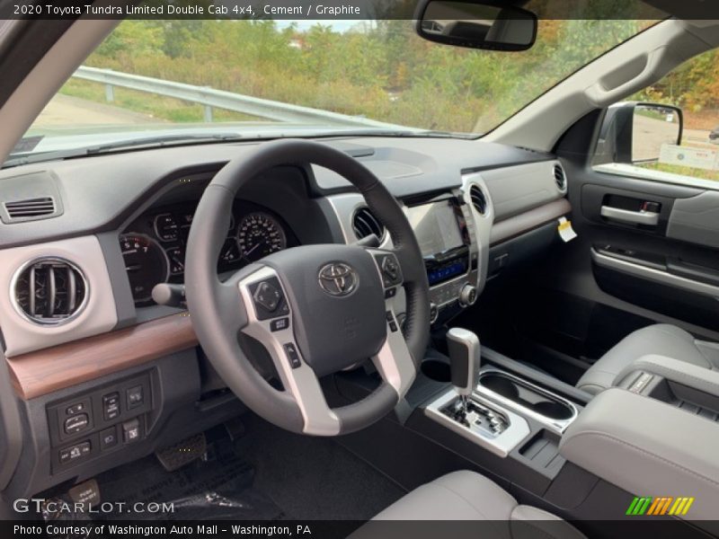  2020 Tundra Limited Double Cab 4x4 Graphite Interior