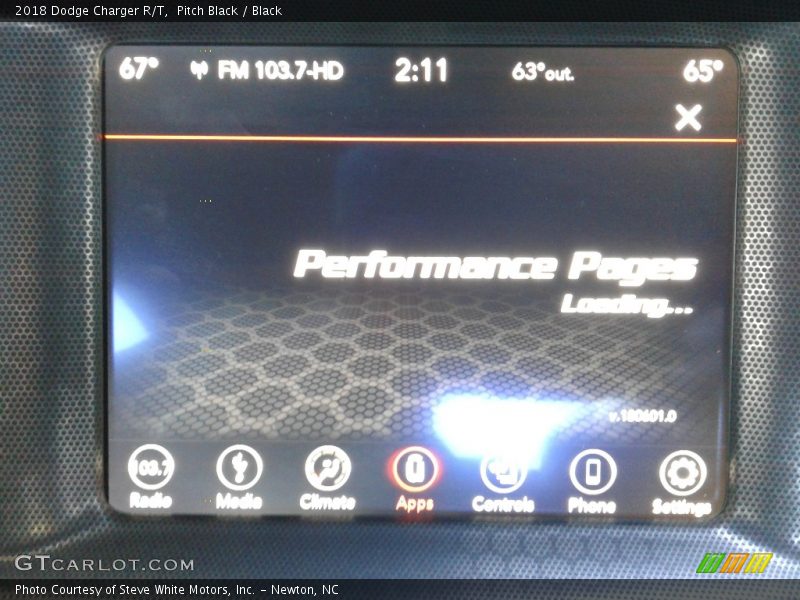 Pitch Black / Black 2018 Dodge Charger R/T