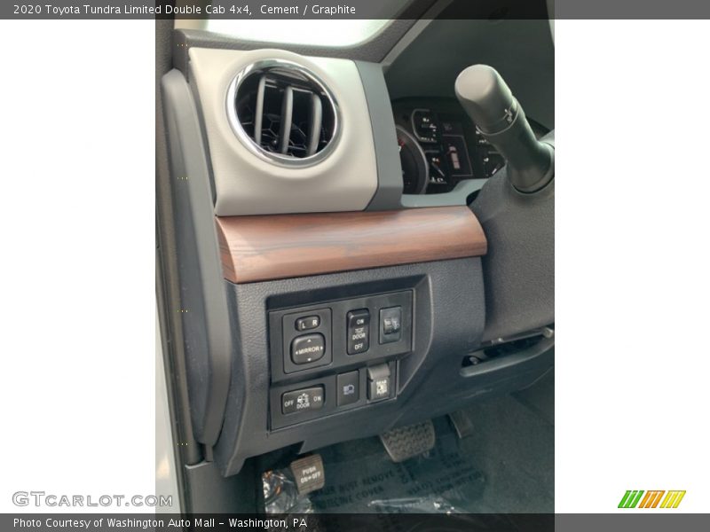 Controls of 2020 Tundra Limited Double Cab 4x4