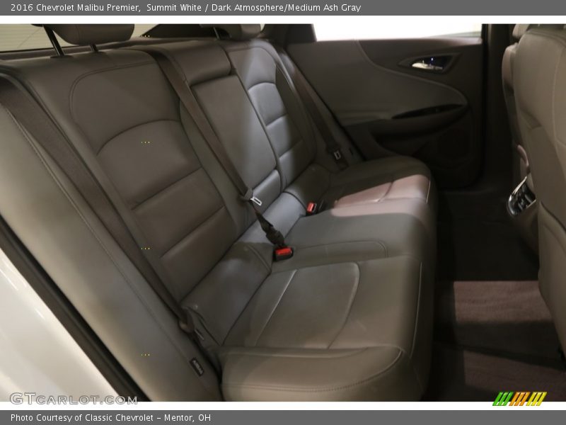 Summit White / Dark Atmosphere/Medium Ash Gray 2016 Chevrolet Malibu Premier