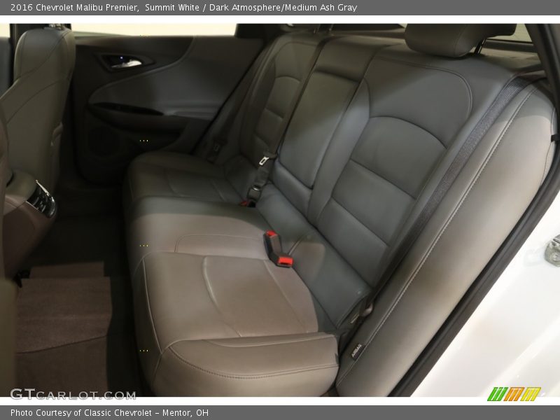 Summit White / Dark Atmosphere/Medium Ash Gray 2016 Chevrolet Malibu Premier