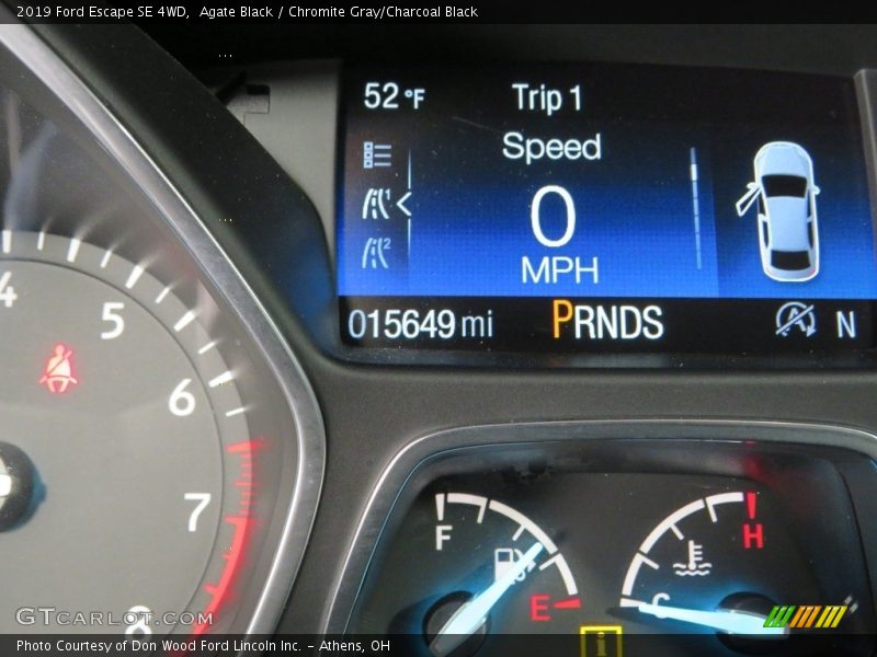 Agate Black / Chromite Gray/Charcoal Black 2019 Ford Escape SE 4WD