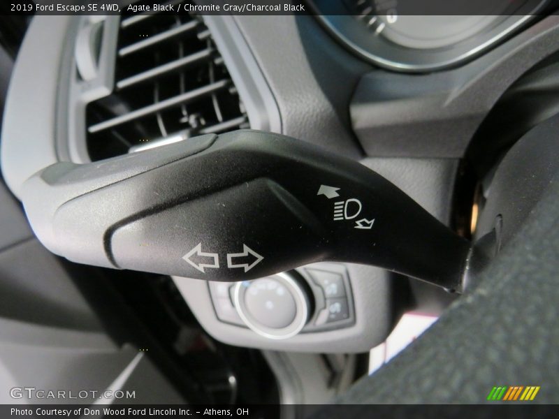 Agate Black / Chromite Gray/Charcoal Black 2019 Ford Escape SE 4WD