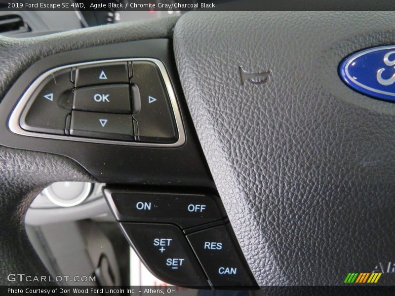 Agate Black / Chromite Gray/Charcoal Black 2019 Ford Escape SE 4WD