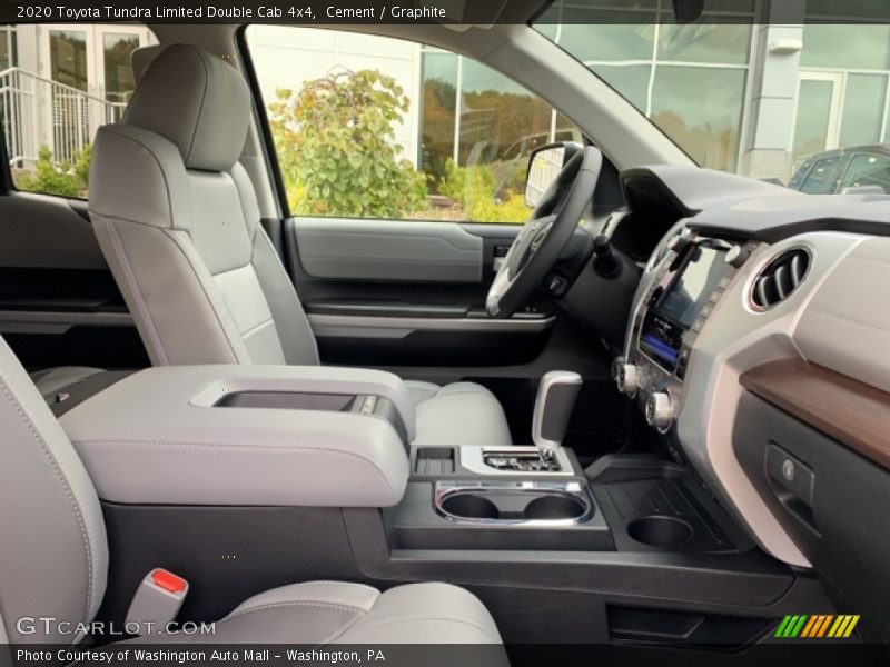 Dashboard of 2020 Tundra Limited Double Cab 4x4