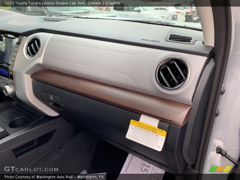 Dashboard of 2020 Tundra Limited Double Cab 4x4