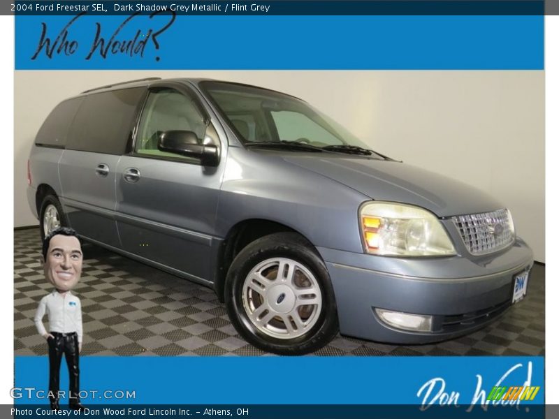Dark Shadow Grey Metallic / Flint Grey 2004 Ford Freestar SEL