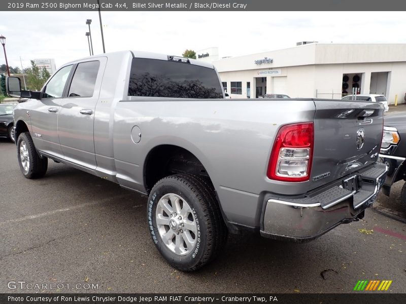 Billet Silver Metallic / Black/Diesel Gray 2019 Ram 2500 Bighorn Mega Cab 4x4