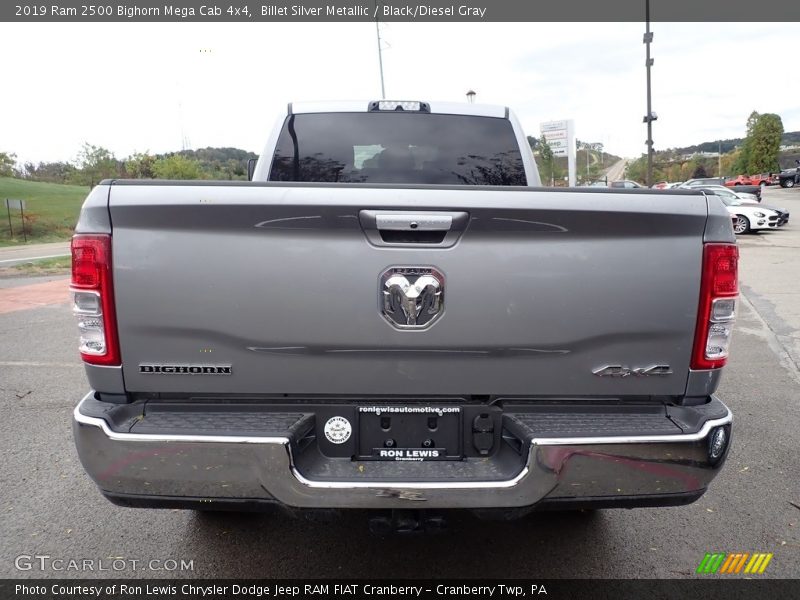 Billet Silver Metallic / Black/Diesel Gray 2019 Ram 2500 Bighorn Mega Cab 4x4