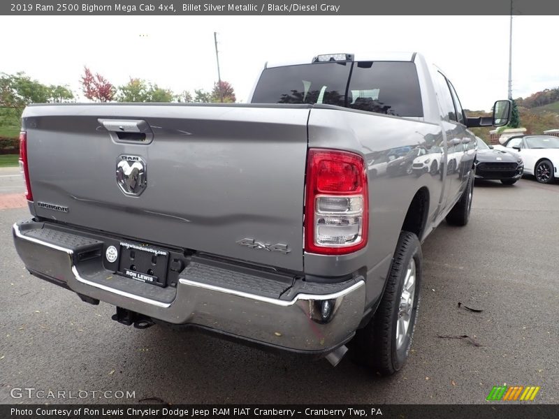 Billet Silver Metallic / Black/Diesel Gray 2019 Ram 2500 Bighorn Mega Cab 4x4
